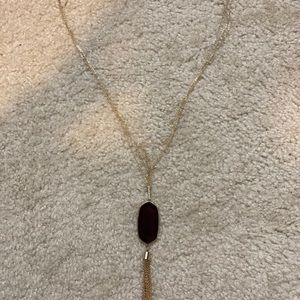 INC Burgundy Necklace